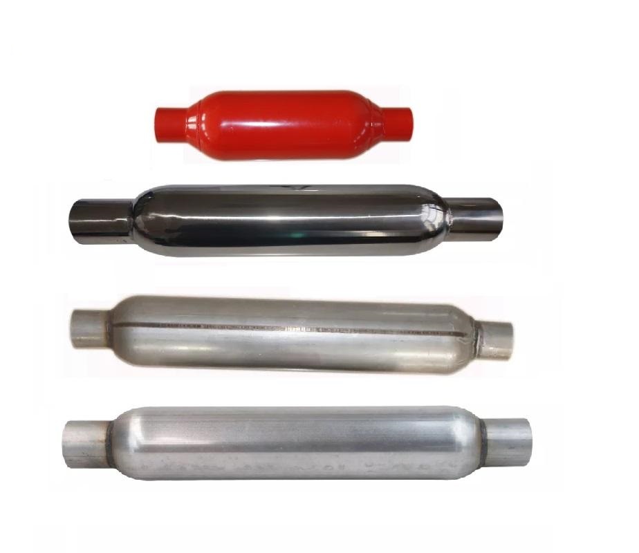 Glasspack Exhaust Muffler Glassfiber Filling Resonator Muffler Buy